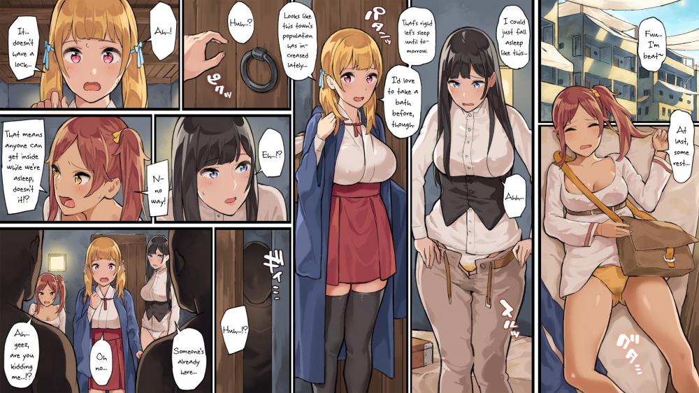 Hentai Manga Comic-The Female Adventurers, Upon Arriving at an Oasis in the Desert...-Chapter 2-31